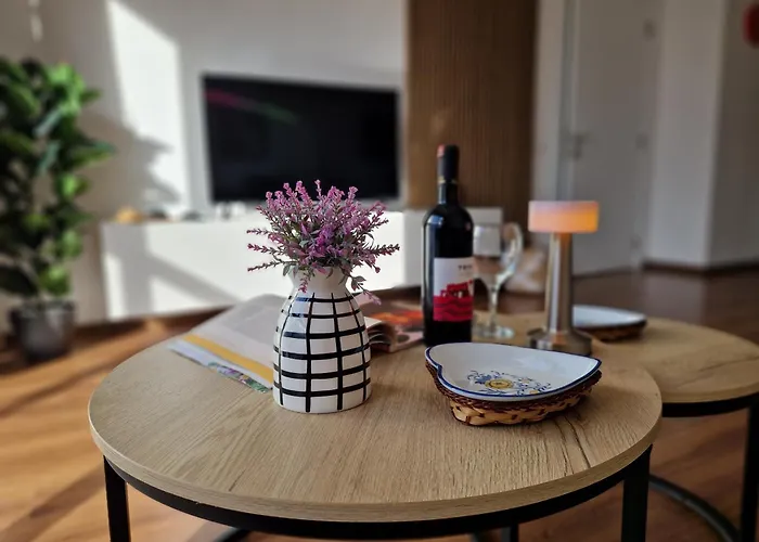 Red & White Palace Apartment